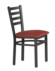 Sedona Metal Chair w\/Upholstered Seat